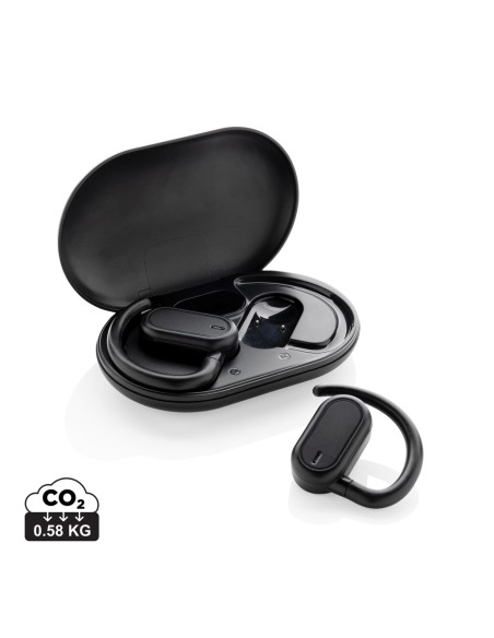 Auricolari Fitsound TWS open ear in plastica riciclata RCS Auricolari Fitsound TWS open ear in plastica riciclata RCS